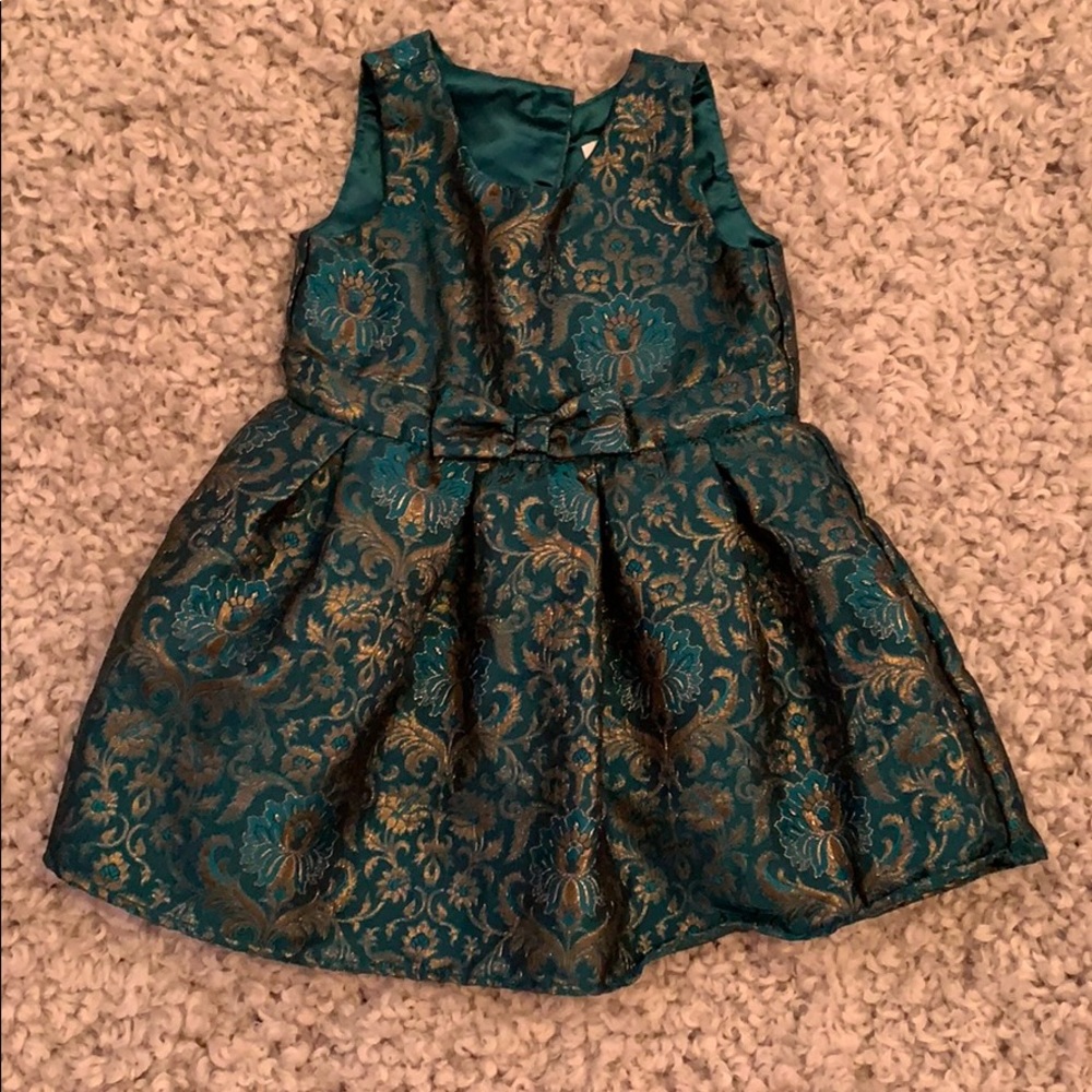 Green Christmas Dress 3T